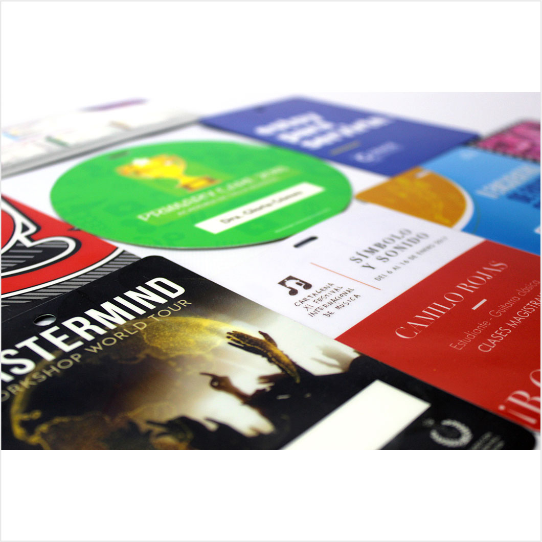 Escarapela en pvc de concierto Bogotá