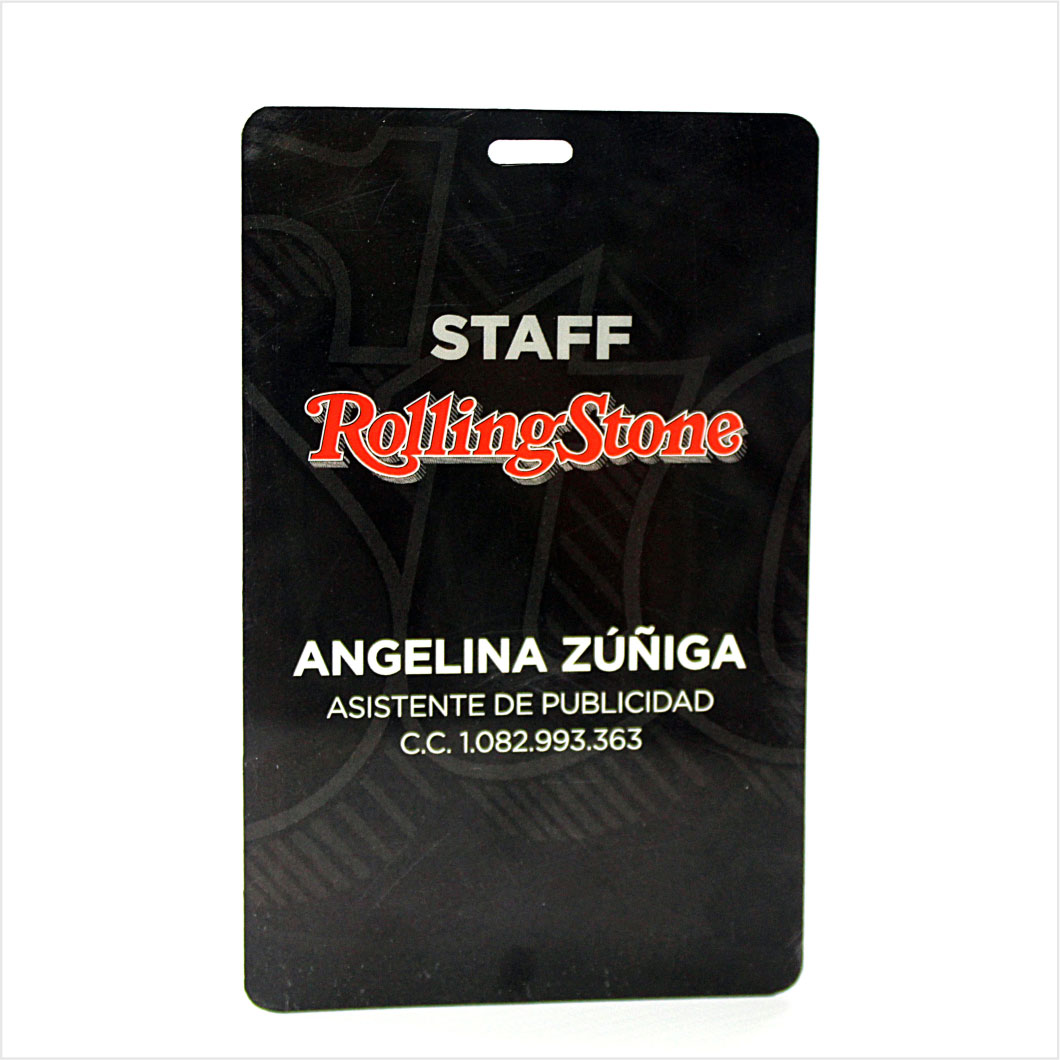 Escarapela en pvc de concierto Bogotá