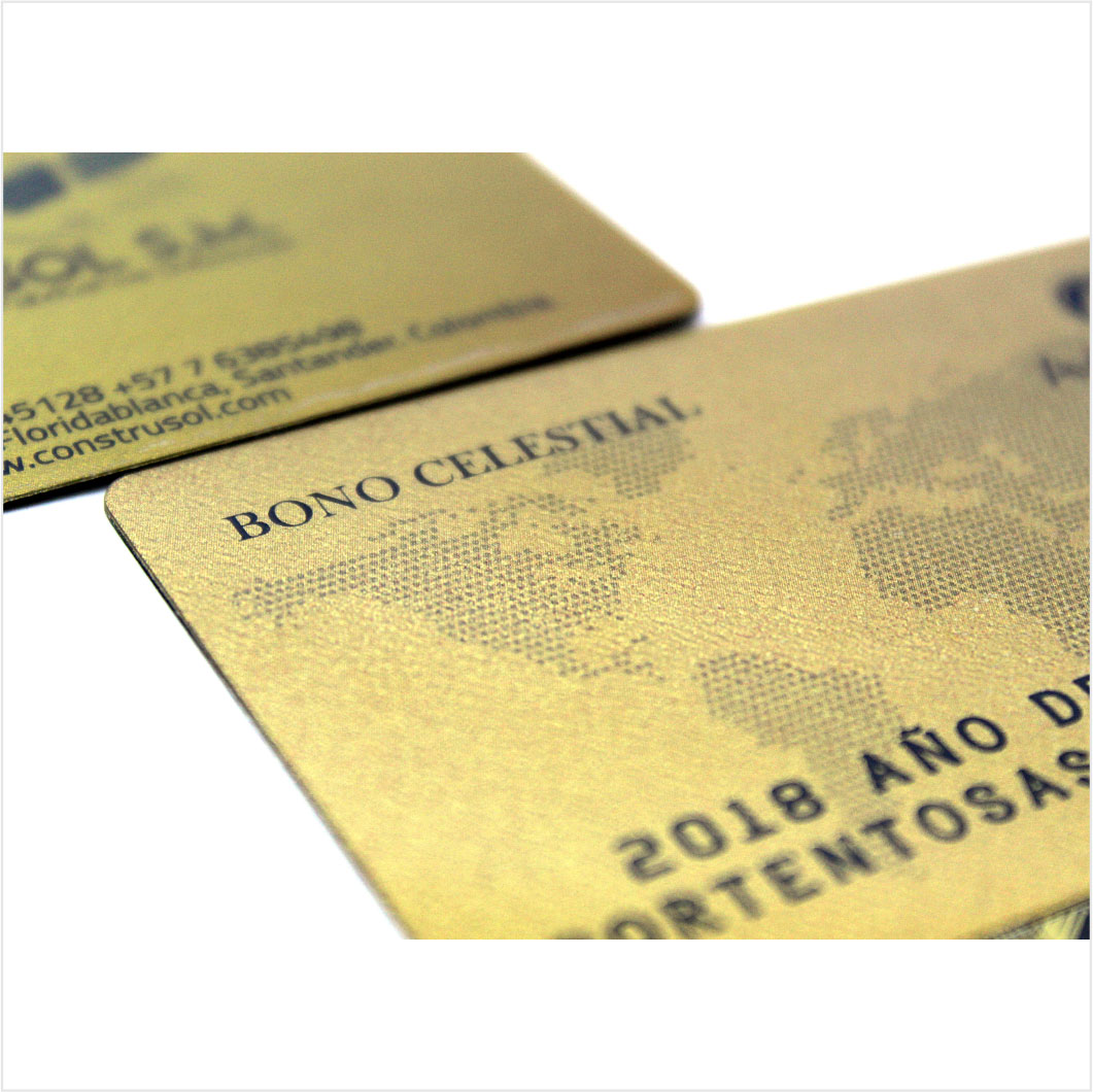 Tarjetas doradas de clinica Bogotá